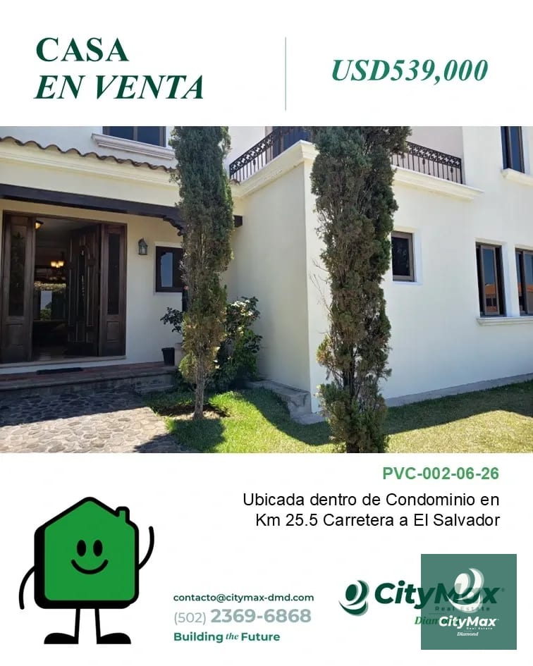 Casa Grande en Venta en Km 25.5 Carretera a El Salvador — Casa en Venta en San José Pinula, Guatemala, Ciudad — foto 1 de 17