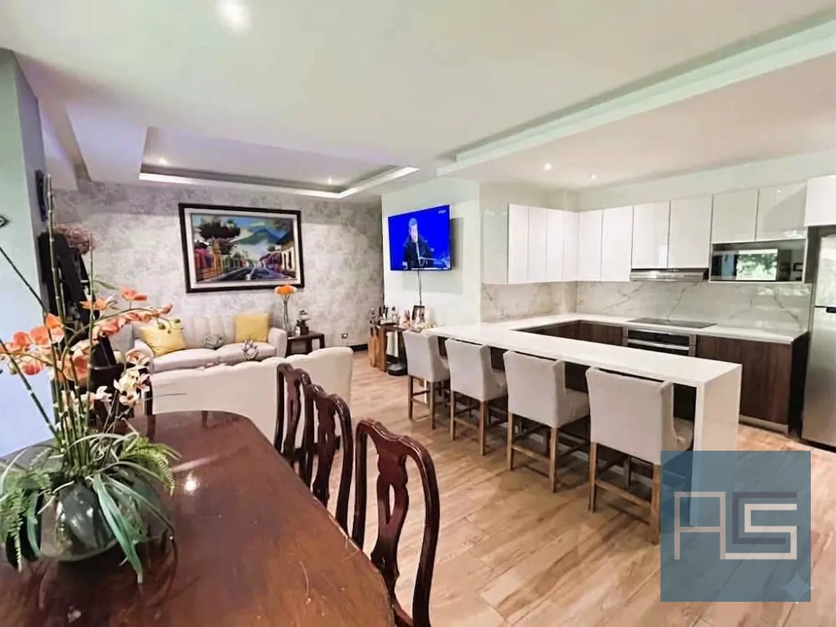Amplio y moderno apartamento de 3 habitaciones con jardín en Venta, Edificio Vivalt, zona 10 — Apartamento en Venta en Zona 10, Guatemala, Ciudad — foto 2 de 17