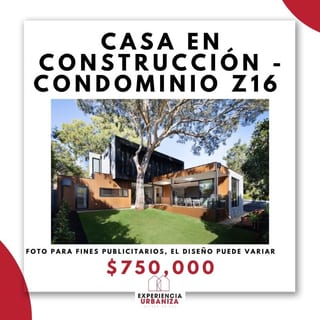 Venta de casa en construcción en condominio — Casa en Venta en Zona 16, Guatemala, Ciudad — miniatura 2 de 2