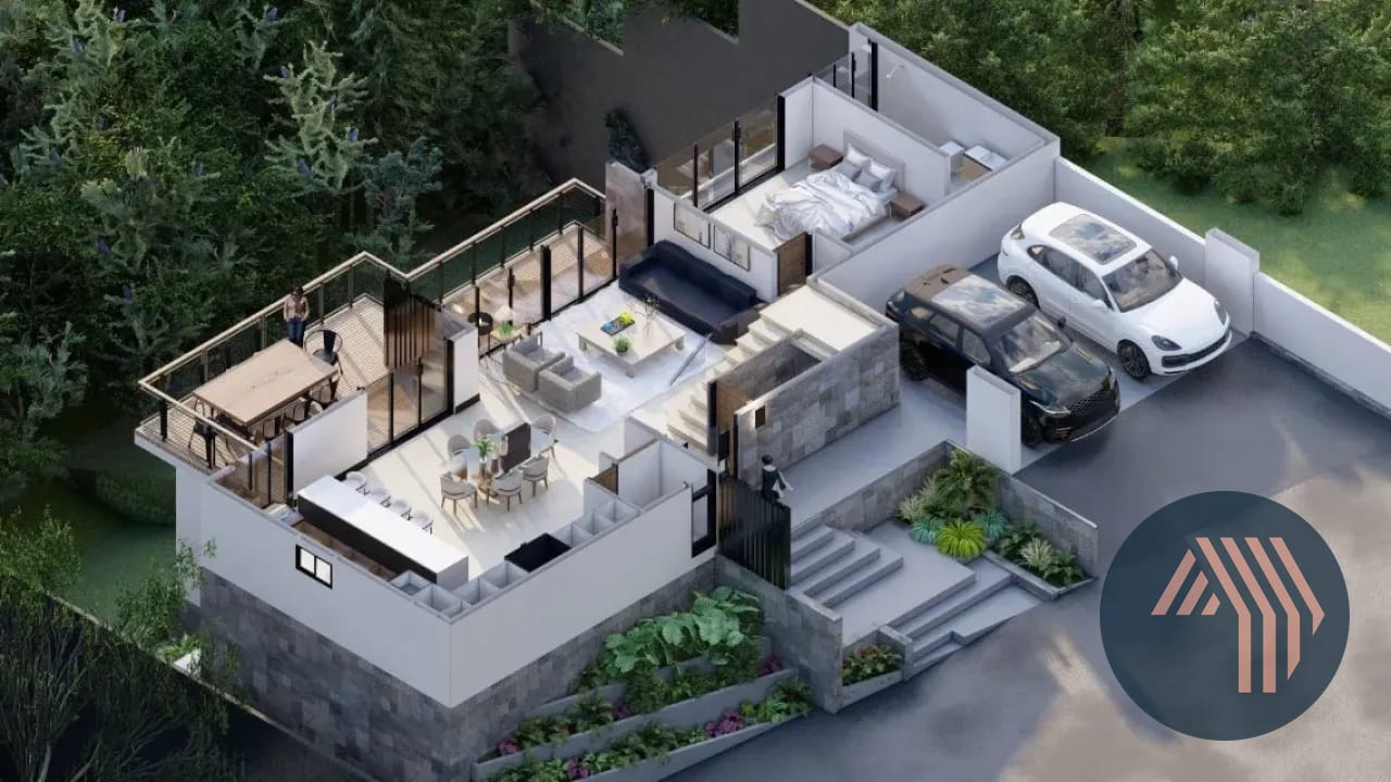 Venta de Moderna Casa en Planos - Santa Rosalía, KM 12.5 CES — Casa en Venta en Santa Rosalia La Laguna, Carretera a El Salvador, Guatemala, Ciudad — foto 12 de 17