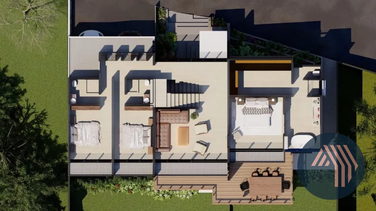 Venta de Moderna Casa en Planos - Santa Rosalía, KM 12.5 CES — Casa en Venta en Santa Rosalia La Laguna, Carretera a El Salvador, Guatemala, Ciudad — foto 10 de 17