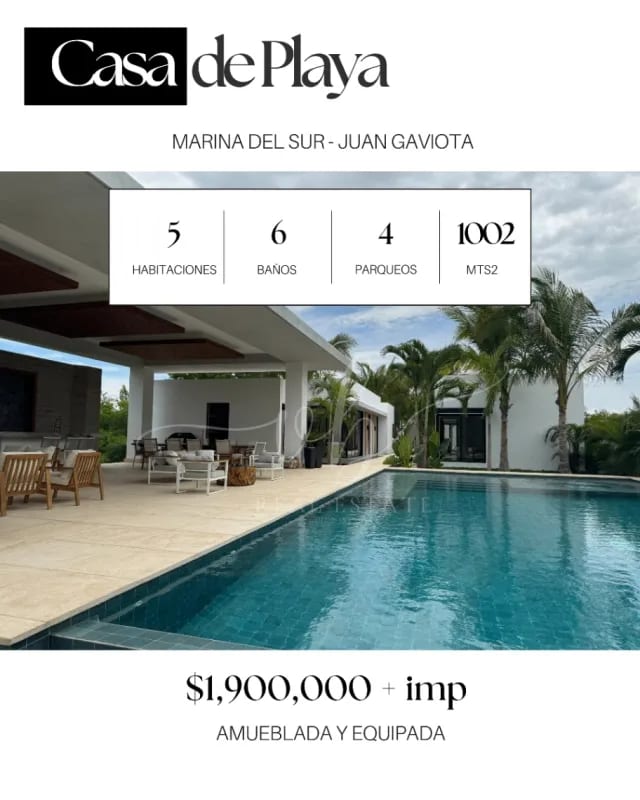 Casa de playa en venta - Marina del Sur — Casa en Venta en Juan Gaviota Marina del Sur, Puerto San José, Escuintla — foto 1 de 1