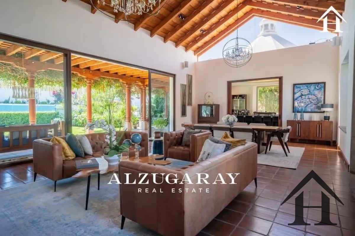 casa de 1 nivel con piscina / amueblada / condominio Antigua — Casa en Venta en Antigua, Sacatepéquez — foto 10 de 11