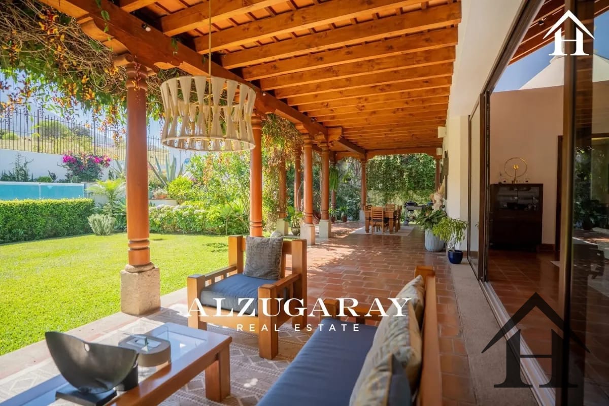 casa de 1 nivel con piscina / amueblada / condominio Antigua — Casa en Venta en Antigua, Sacatepéquez — foto 8 de 11