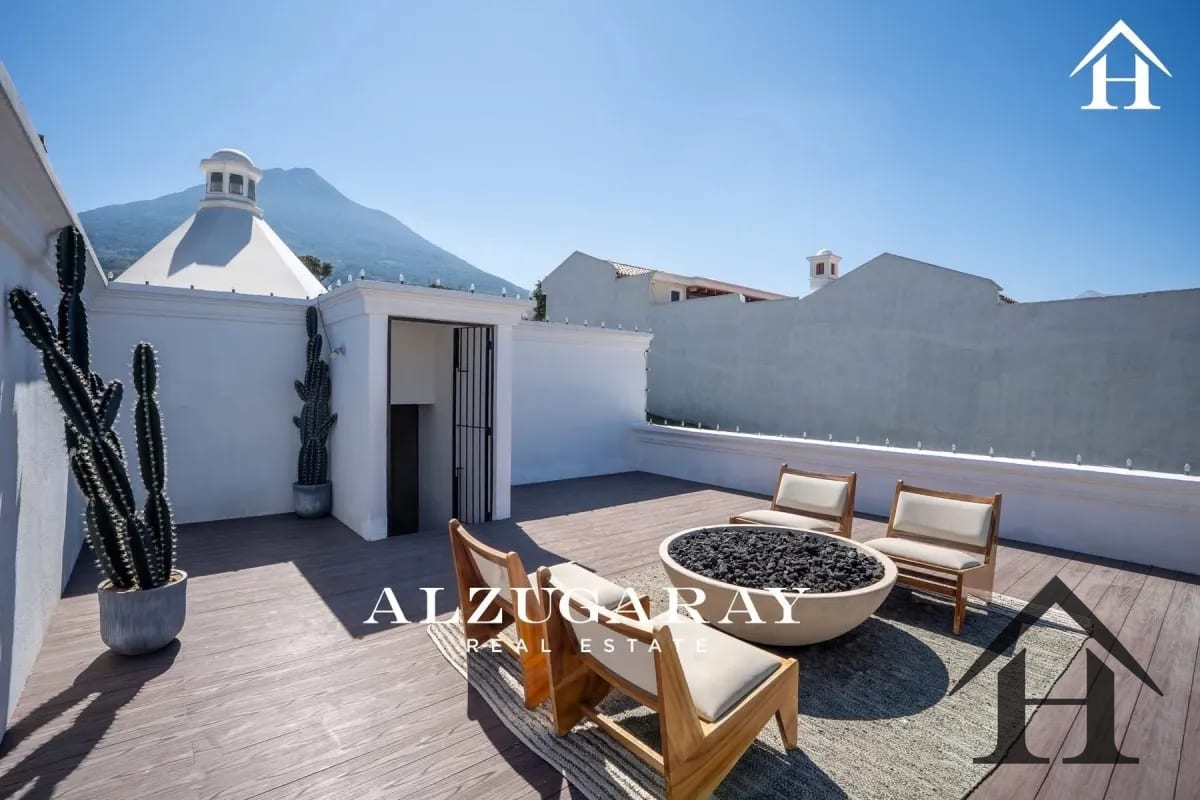 casa de 1 nivel con piscina / amueblada / condominio Antigua — Casa en Venta en Antigua, Sacatepéquez — foto 7 de 11